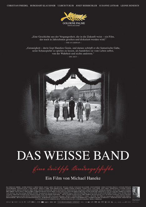 Filmplakat Das weiße Band - Eine deutsche Kindergeschichte