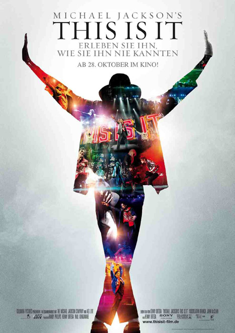 Filmplakat Michael Jackson's This Is It