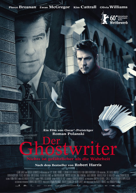 Filmplakat Der Ghostwriter