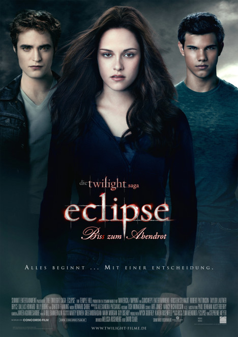 Filmplakat Eclipse - Biss zum Abendrot