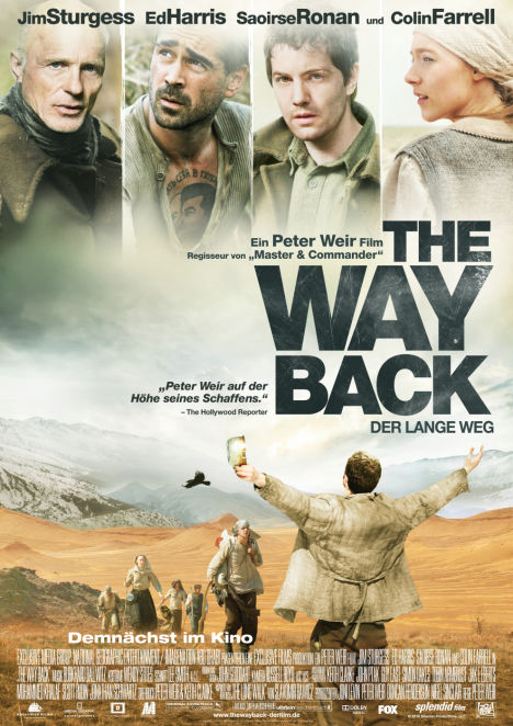 Filmplakat The Way Back - Der lange Weg