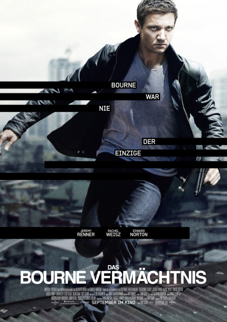 Filmplakat Das Bourne Vermächtnis