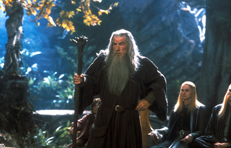 Ian McKellen als Gandalf