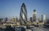 Building the Gherkin - Norman Foster baut in London