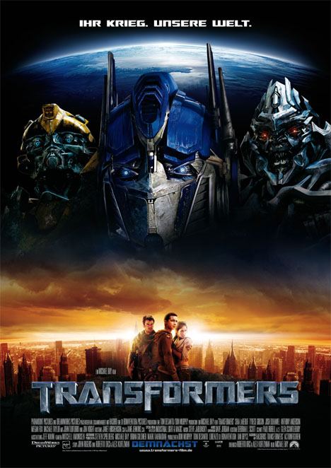Filmplakat Transformers