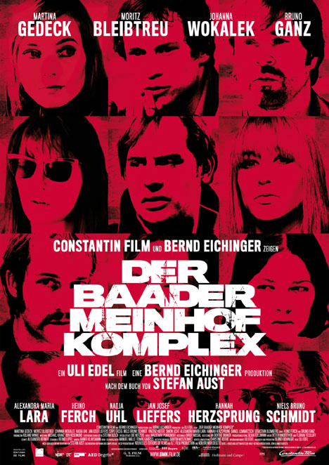 Filmplakat Der Baader Meinhof Komplex