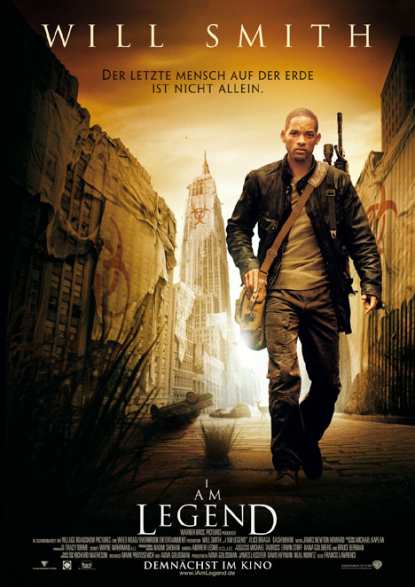 Filmplakat I am Legend