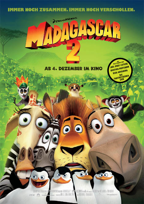 Filmplakat Madagascar 2