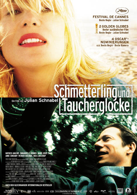 Filmplakat Schmetterling und Taucherglocke