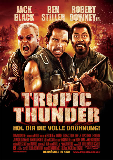 Filmplakat Tropic Thunder