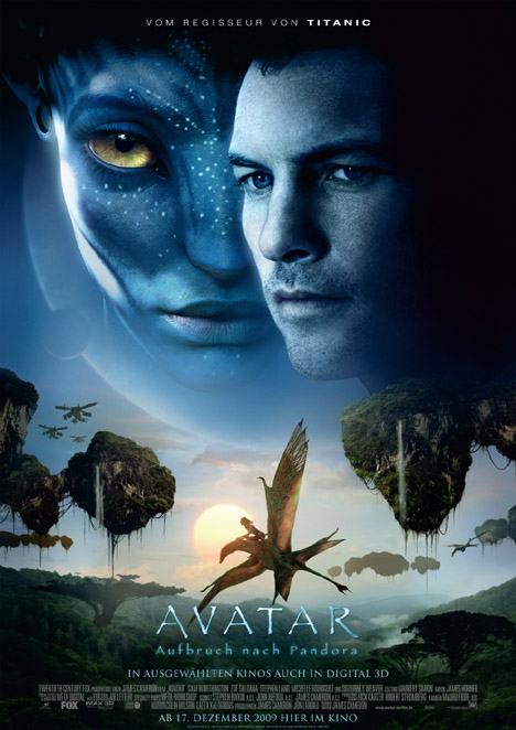 Filmplakat Avatar - Aufbruch nach Pandora