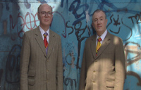 With Gilbert & George