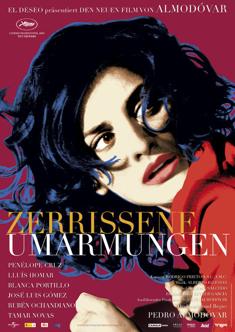 Filmplakat Zerrissene Umarmungen