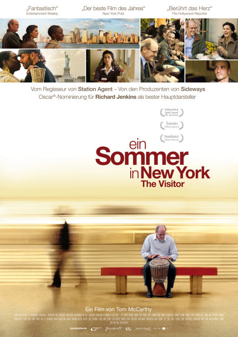 Filmplakat Ein Sommer in New York - The Visitor