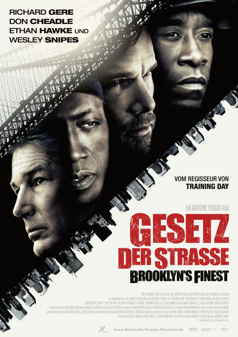 Filmplakat Gesetz der Straße - Brooklyn's Finest