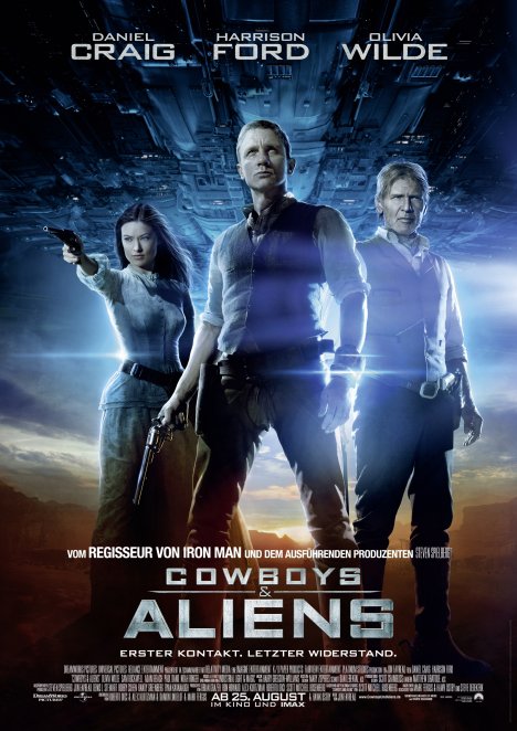 Filmplakat Cowboys & Aliens