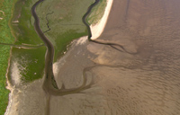 Die Nordsee von oben