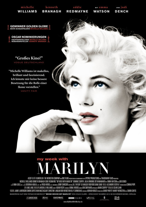 Filmplakat My Week with Marilyn