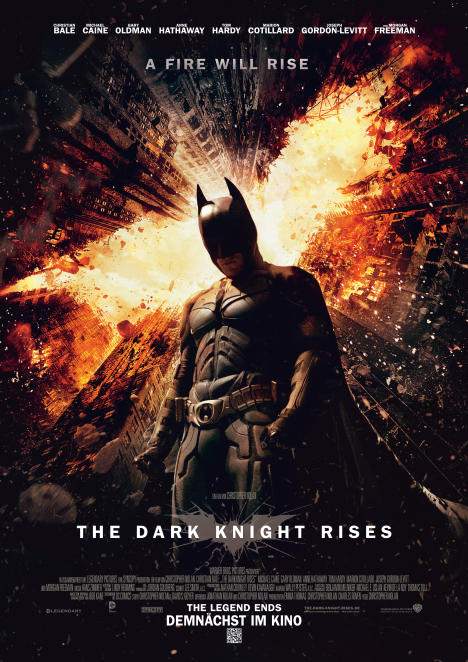 Filmplakat The Dark Knight Rises